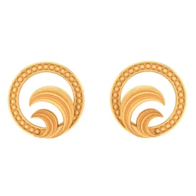 14k Small & Easy To Carry Gold Earrings Design