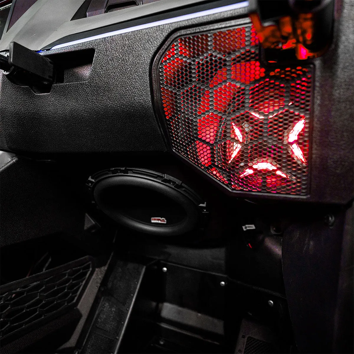 2020-2024 Polaris® RZR PRO Series Phase-3 V-Spec 3-Speaker 1400watt System for Ride Command