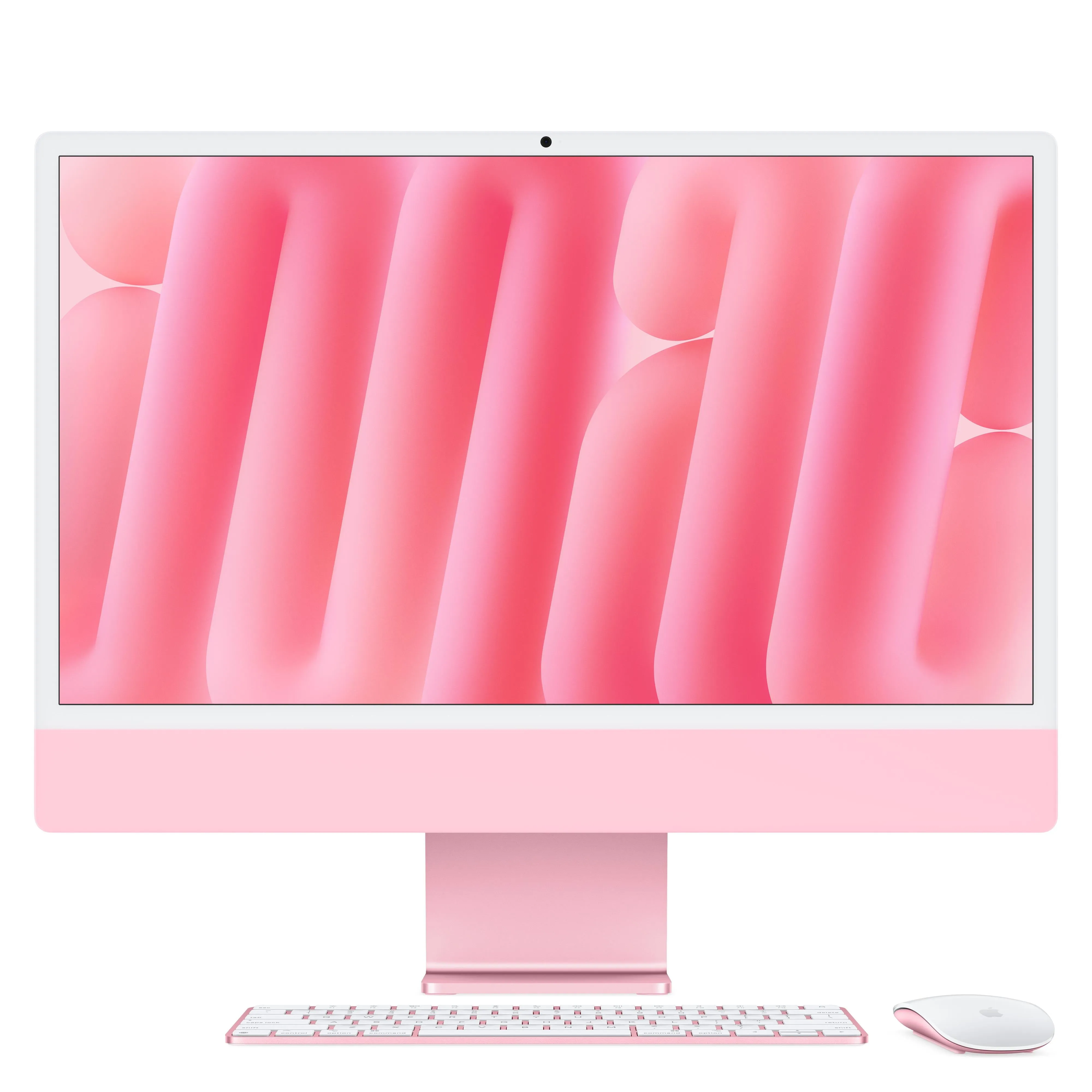 24-inch iMac with Retina 4.5K display: Apple M4 chip with 8-core CPU and 8-core GPU, 256GB SSD - Pink