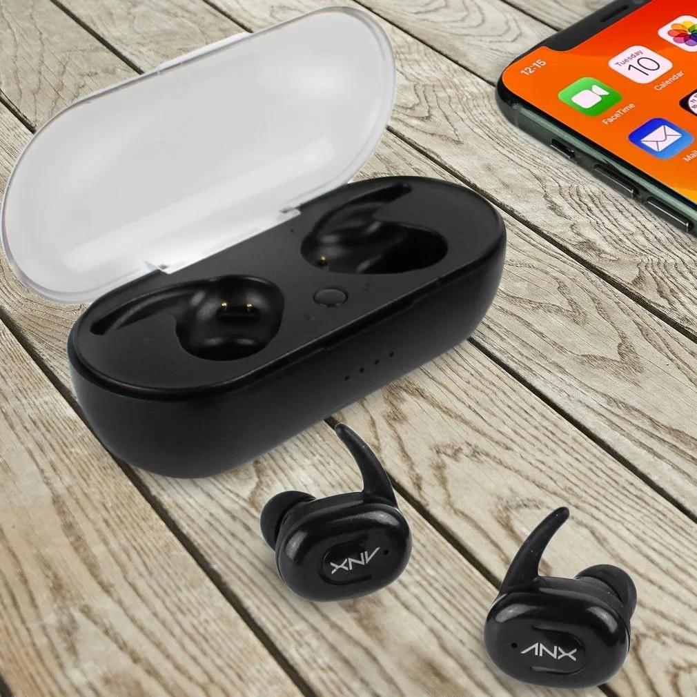 Aduro Sync-Buds True Wireless Earbuds with Charging Case