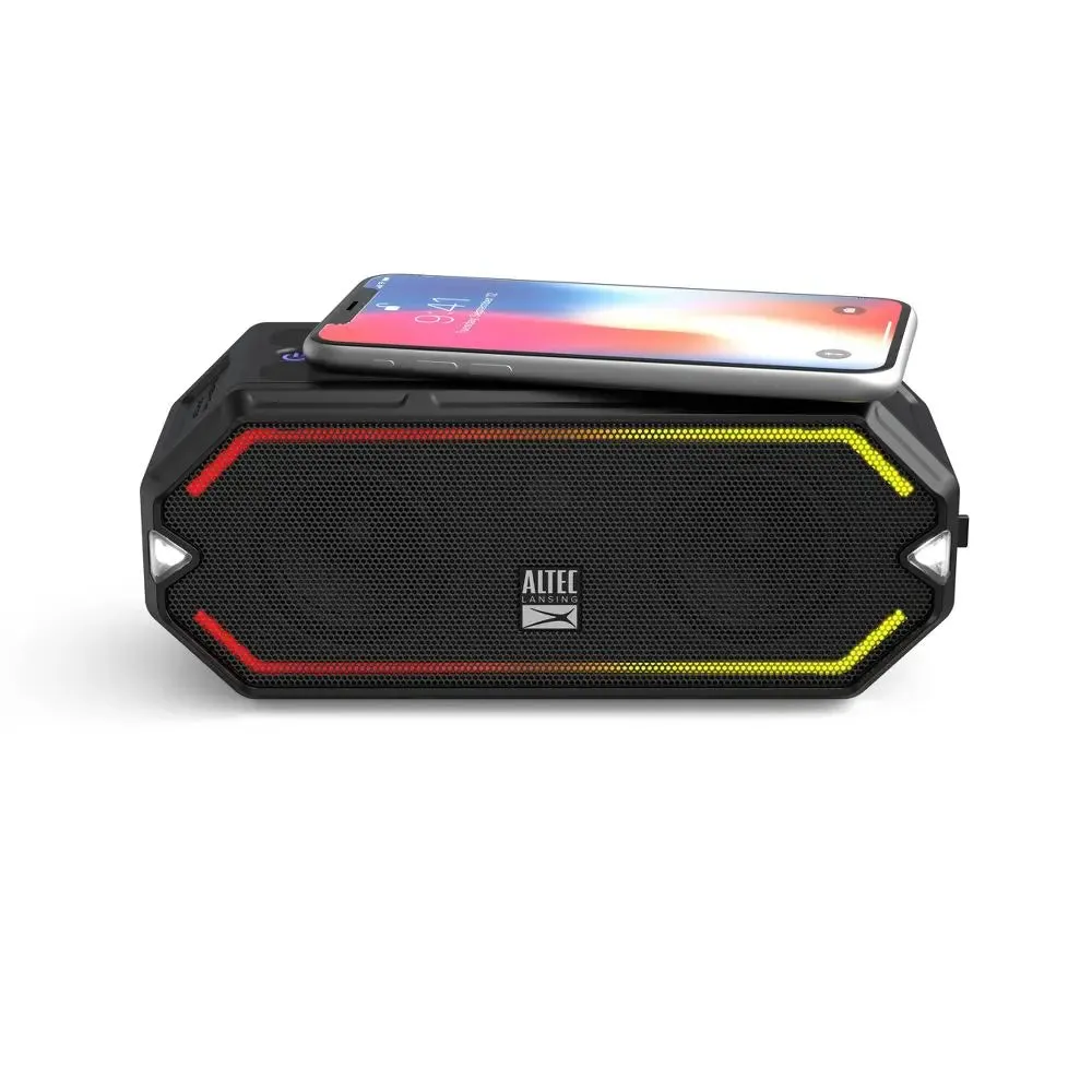 Altec Lansing HydraBlast Bluetooth Speaker- Black