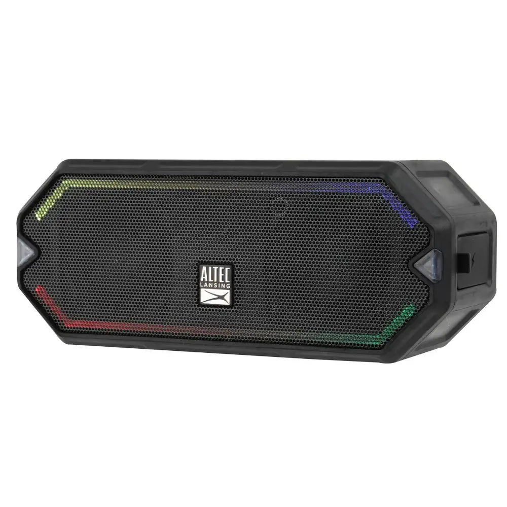 Altec Lansing HydraBlast Bluetooth Speaker- Black