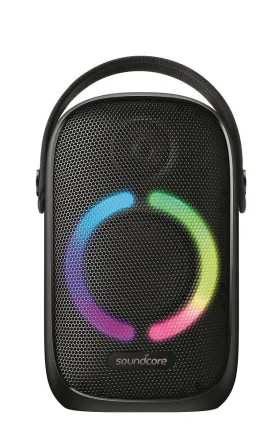 Anker Soundcore Rave Neo Portable Bluetooth Party Speaker with Lights, BassUp Technology, Sync 100  Speakers, 18H Playtime, Waterproof, Custom EQ, App