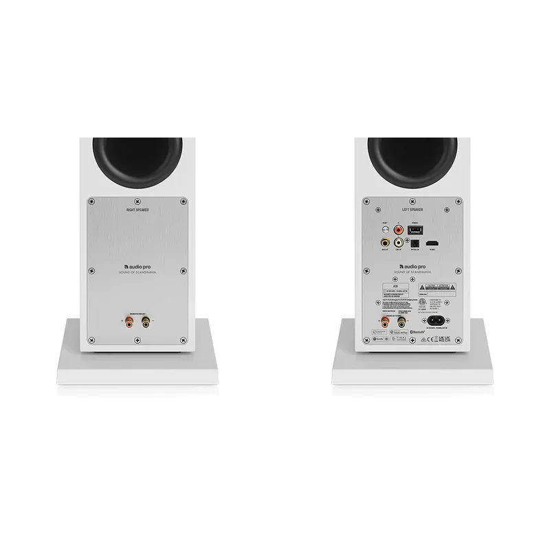 Audio Pro A38 Wireless Multi-Room Bluetooth Floorstanding Speakers White