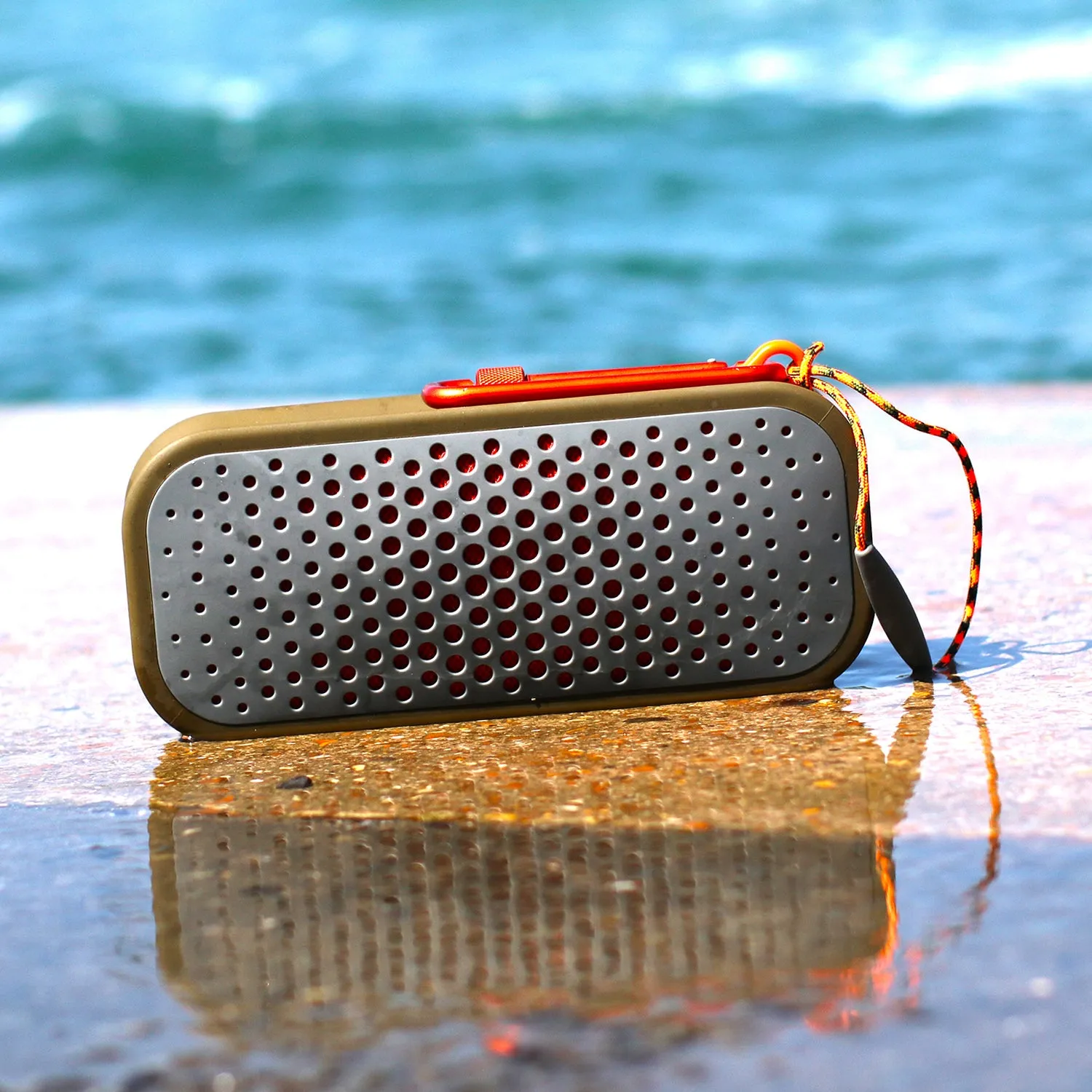 Blockblaster Wireless Bluetooth Speaker - Orange