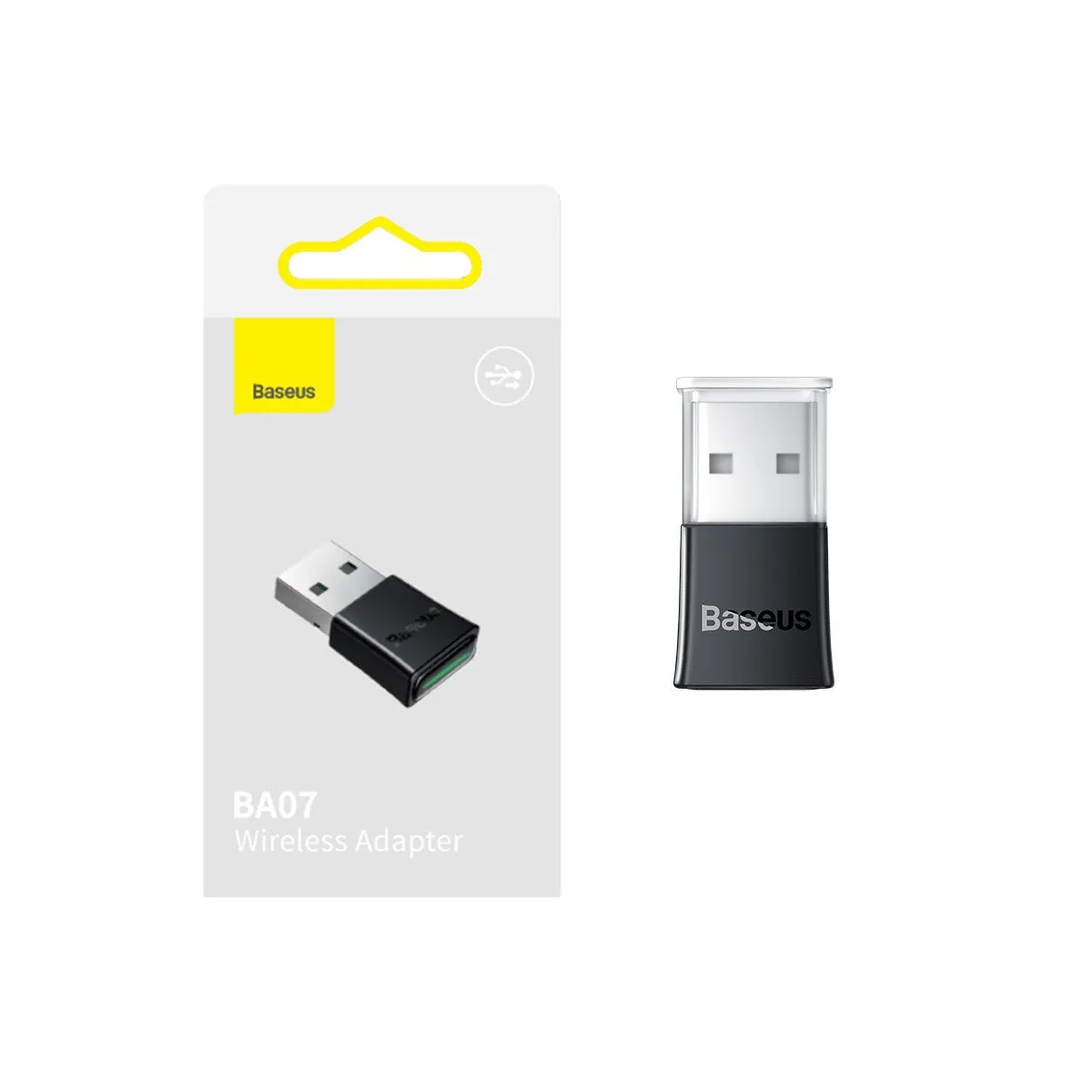 Bluetooth adapteris Baseus BA07 Bluetooth 5.3 juodas ZJBA010001