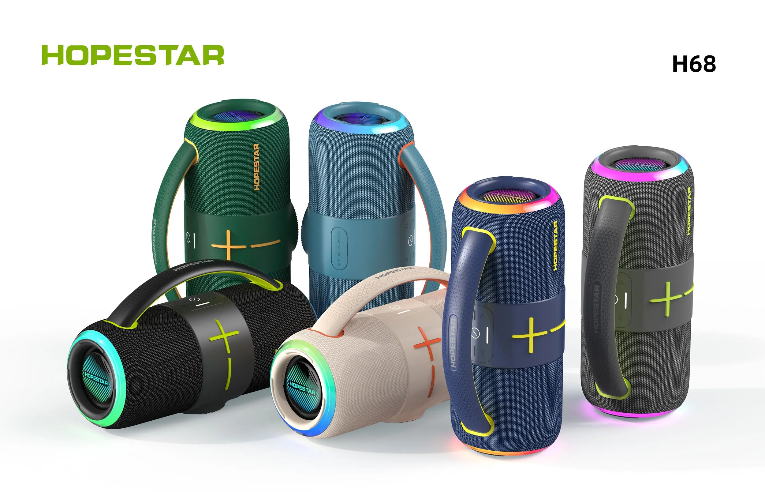 Bluetooth Speaker with Carry handle - Assorted Colors