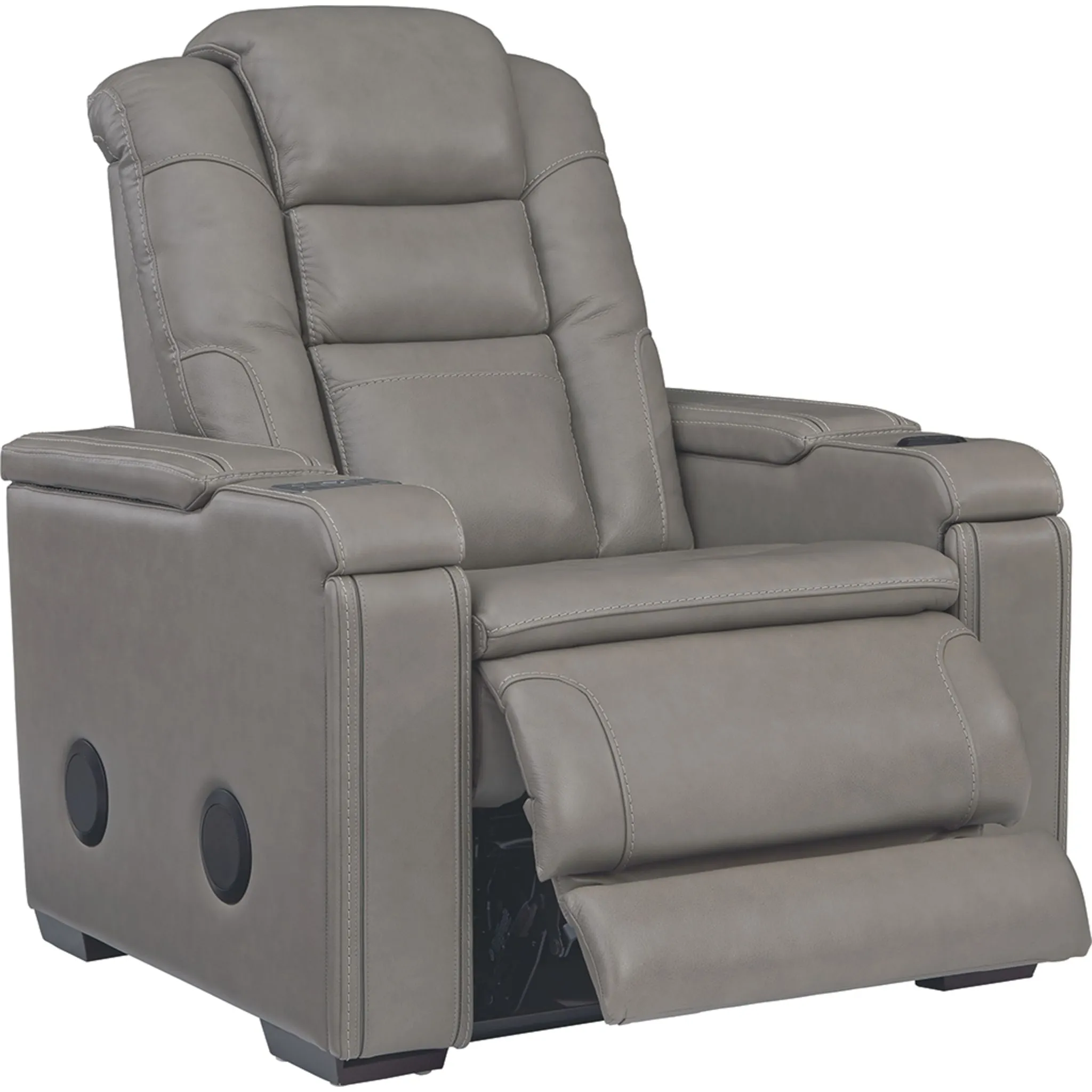 Boerna Power Recliner with Adjustable Headrest