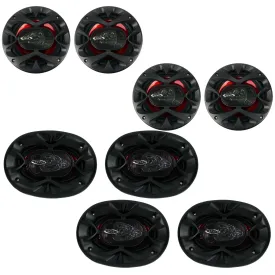 Boss CH6530 6.5" Car Speakers (4 Pack) & CH4630 4"x 6" Car Speakers (4 Pack)