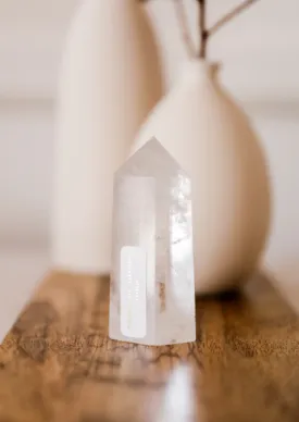 Clear Quartz Crystal Point