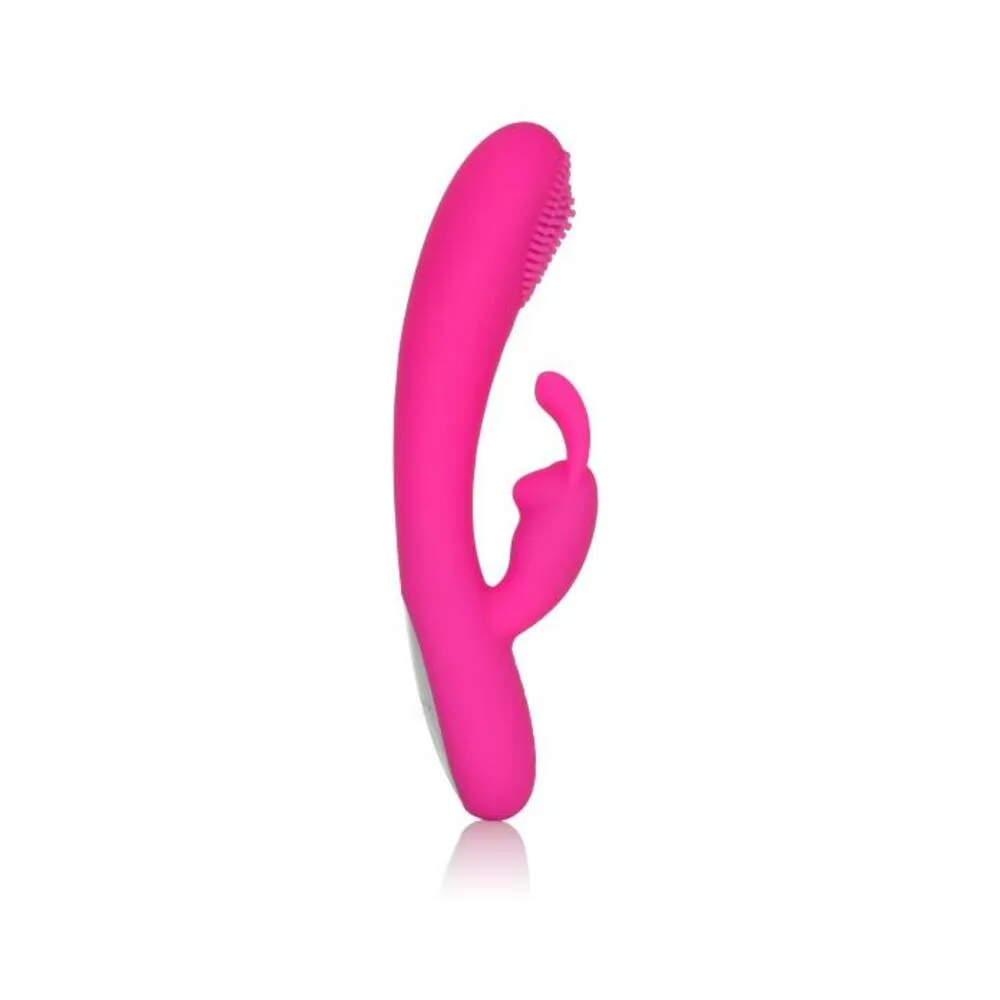 Embrace Massaging Rabbit with Pleasure Ball Pink