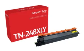 Everyday - High Yield - Yellow - Compatible - Toner Cartridge (Alternative For: Brother Tn-248Xly) - Green World Allianc