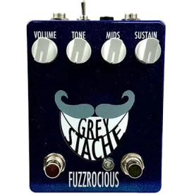 FUZZROCIOUS Grey Stache w. Diode & Oscillation mods (MOMENTARY)