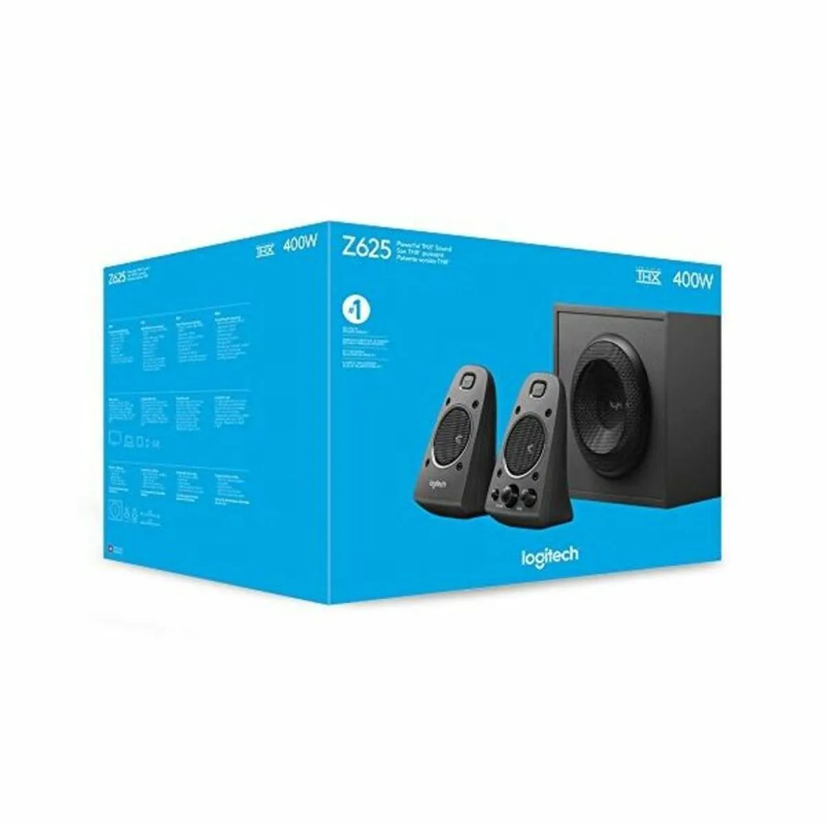 Gaming Speakers Logitech Z625 2.1 200W