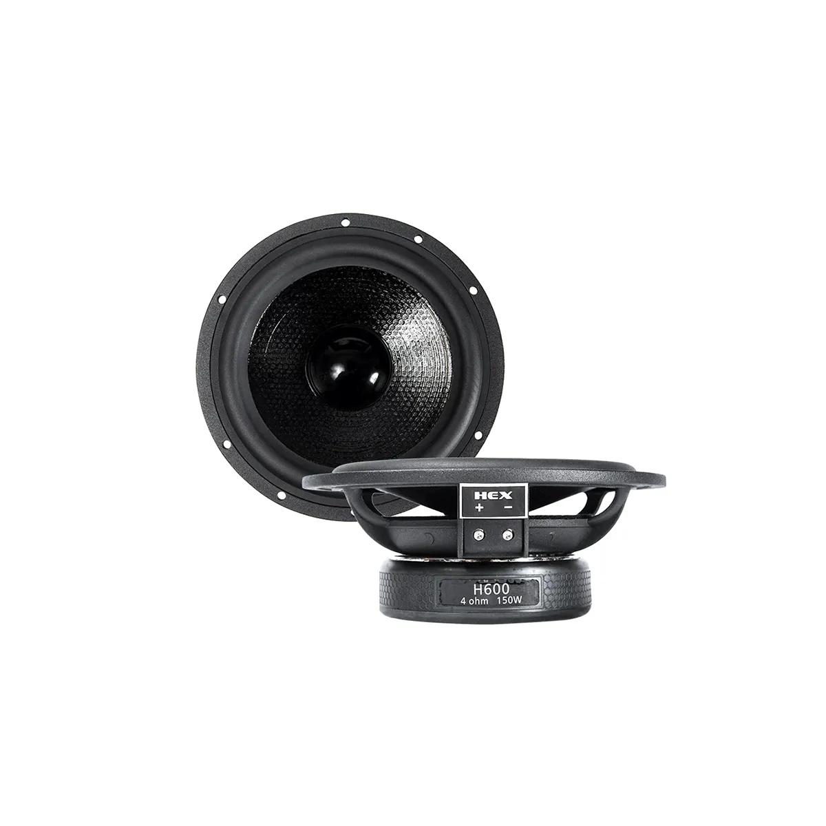 H600S -6” 2-Way Components 25mm Silk Dome Tweeter