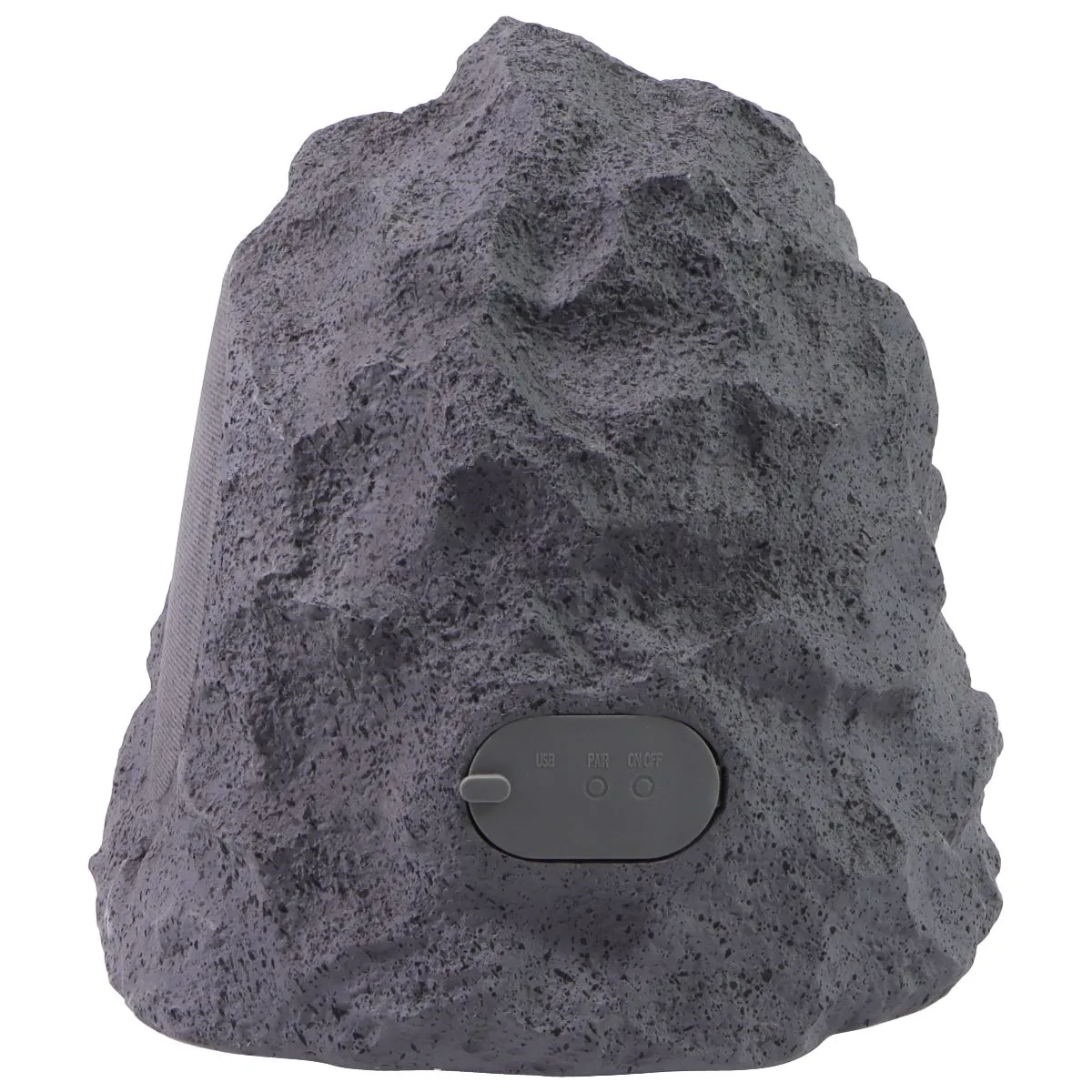 iHome Audio iHRK-400-PR Rechargeable Bluetooth Outdoor Rock Speakers - Gray