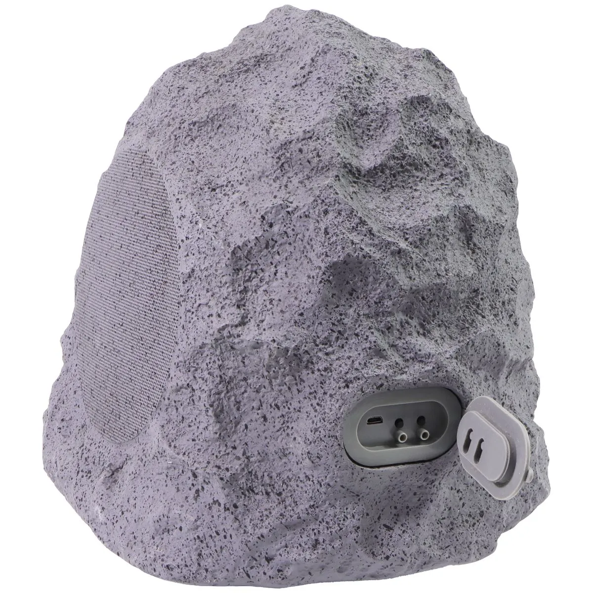 iHome Audio iHRK-400-PR Rechargeable Bluetooth Outdoor Rock Speakers - Gray