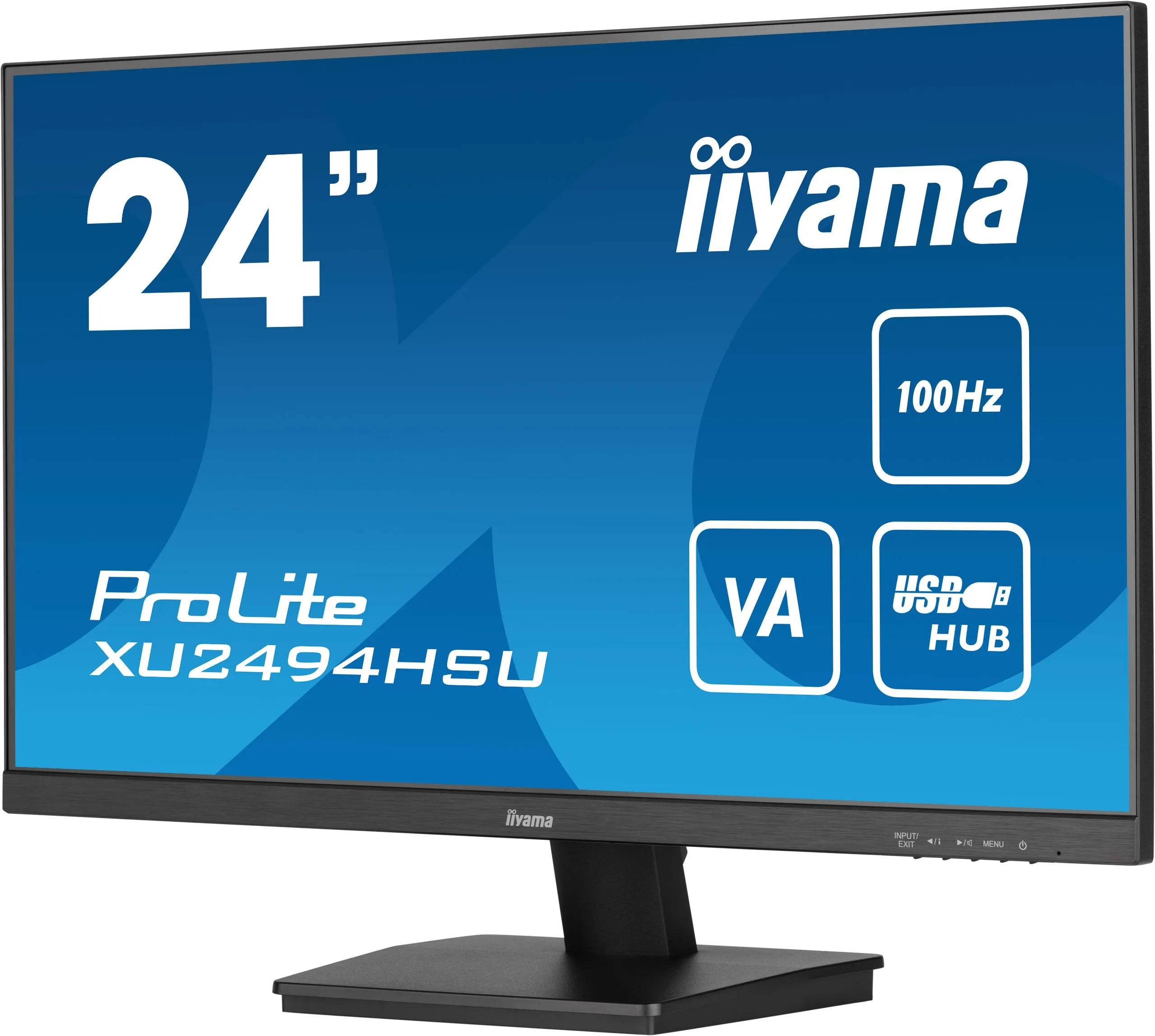 Iiyama Led-Display Prolite Xu2494hsu-B6 - 61 Cm (24") - 1920 X 1080 Full Hd