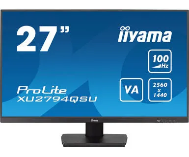 Iiyama Led-Display Prolite Xu2794qsu-B6 - 68.5 Cm (27") - 2560 X 1440 Wqhd