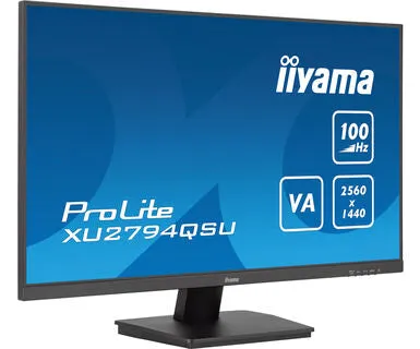 Iiyama Led-Display Prolite Xu2794qsu-B6 - 68.5 Cm (27") - 2560 X 1440 Wqhd