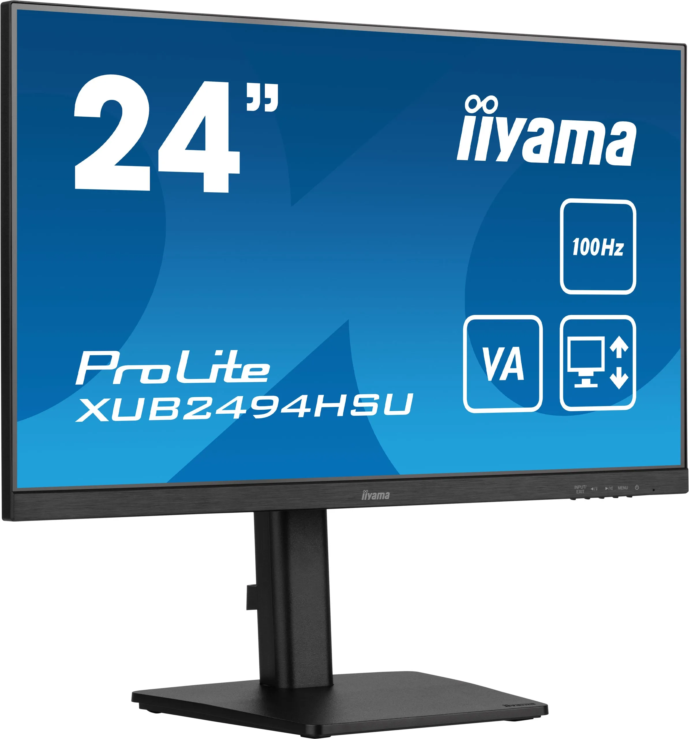 Iiyama Prolite Xub2494hsu-B6 - Led Monitor - Full Hd (1080P) - 24"