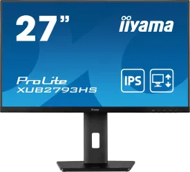 Iiyama Prolite Xub2793hs-B6 - Led Monitor - Full Hd (1080P) - 27"