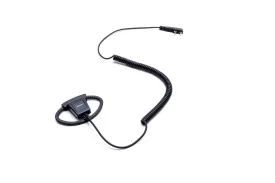 Impact Platinum Series Listen Only 1-Wire Surveillance Kit for Two-Way Radio and  Adjustable D-Shaped Ear Hanger I2-PLO-D1