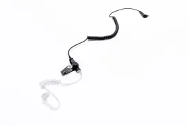 Impact Platinum Series Listen Only 1-Wire Surveillance Kit for Two-Way Radio and Quick Disconnect Acoustic Tube M5-PLO-AT1