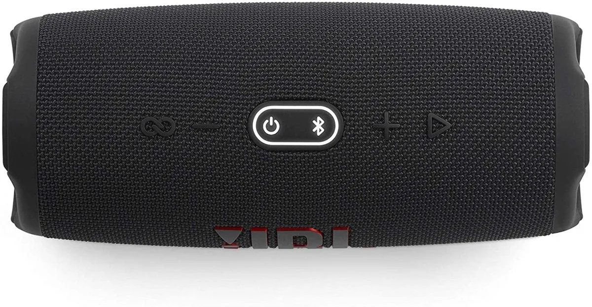 JBL Charge 5 Waterproof Portable Bluetooth Speaker With Powerbank - Black