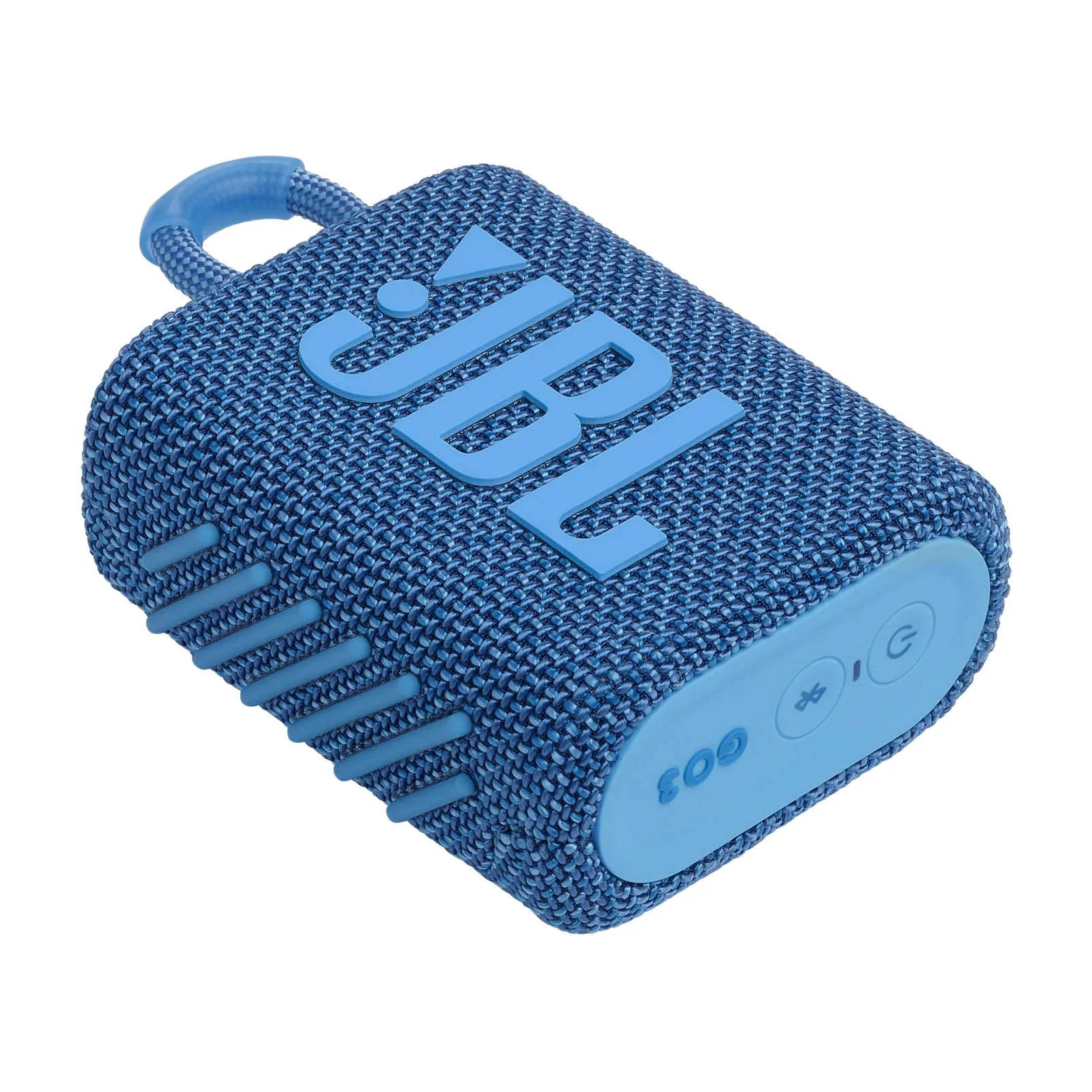 JBL Go 3 Eco Portable Stereo Bluetooth Speaker - Blue