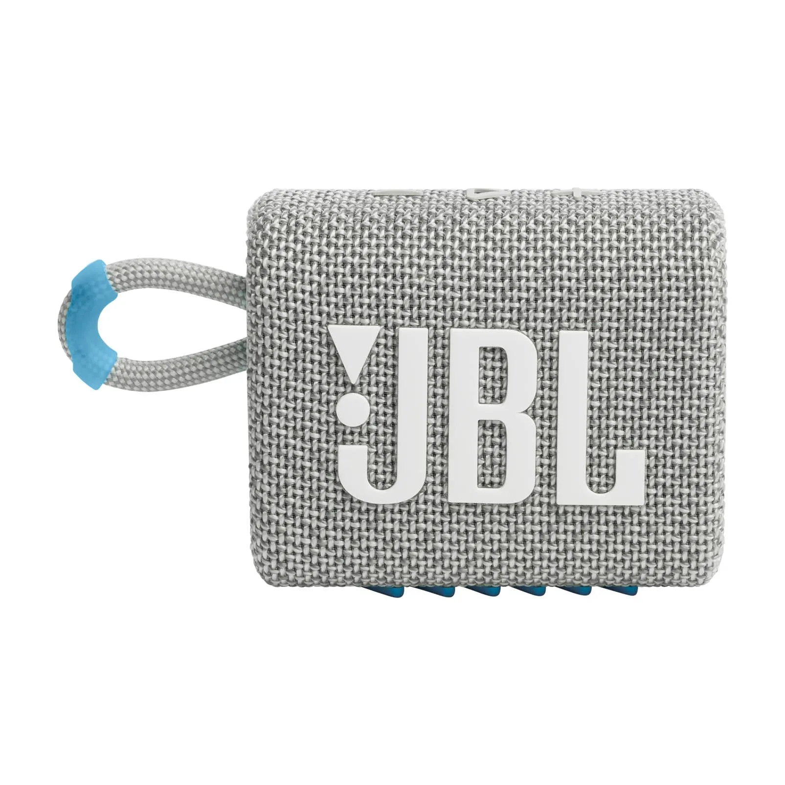 JBL Go 3 Eco Portable Stereo Bluetooth Speaker - White