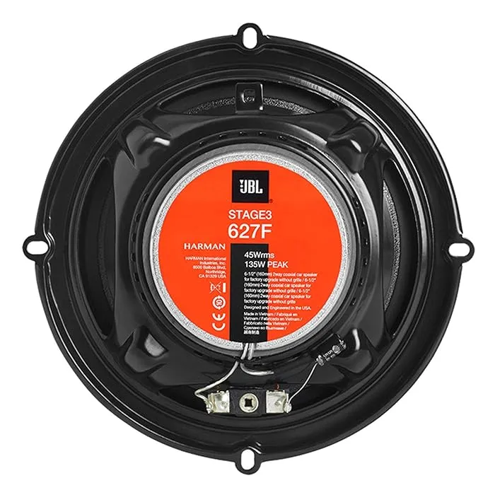 JBL STAGE3-627F 6.5" Inch 220W 45WRMS 2-Way Speakers