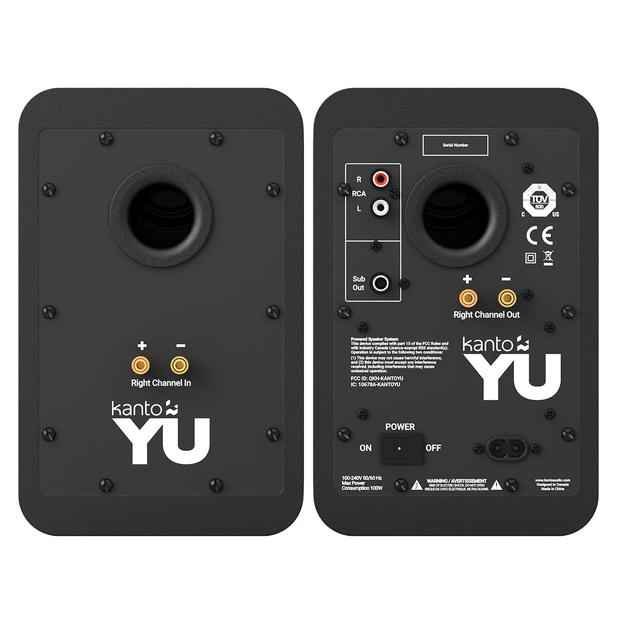 Kanto YU Powered Desktop Speakers