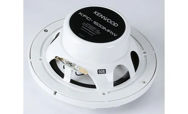 Kenwood KFC-1633MRW 6-1/2" 2-Way Marine Speakers