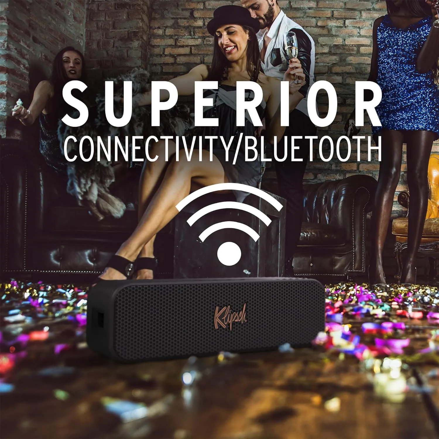 Klipsch Detroit Portable Bluetooth Speaker