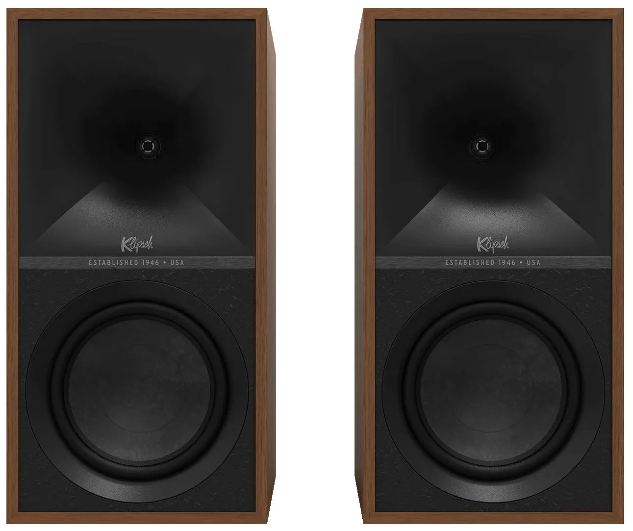 Klipsch The Sevens Active Speakers Walnut