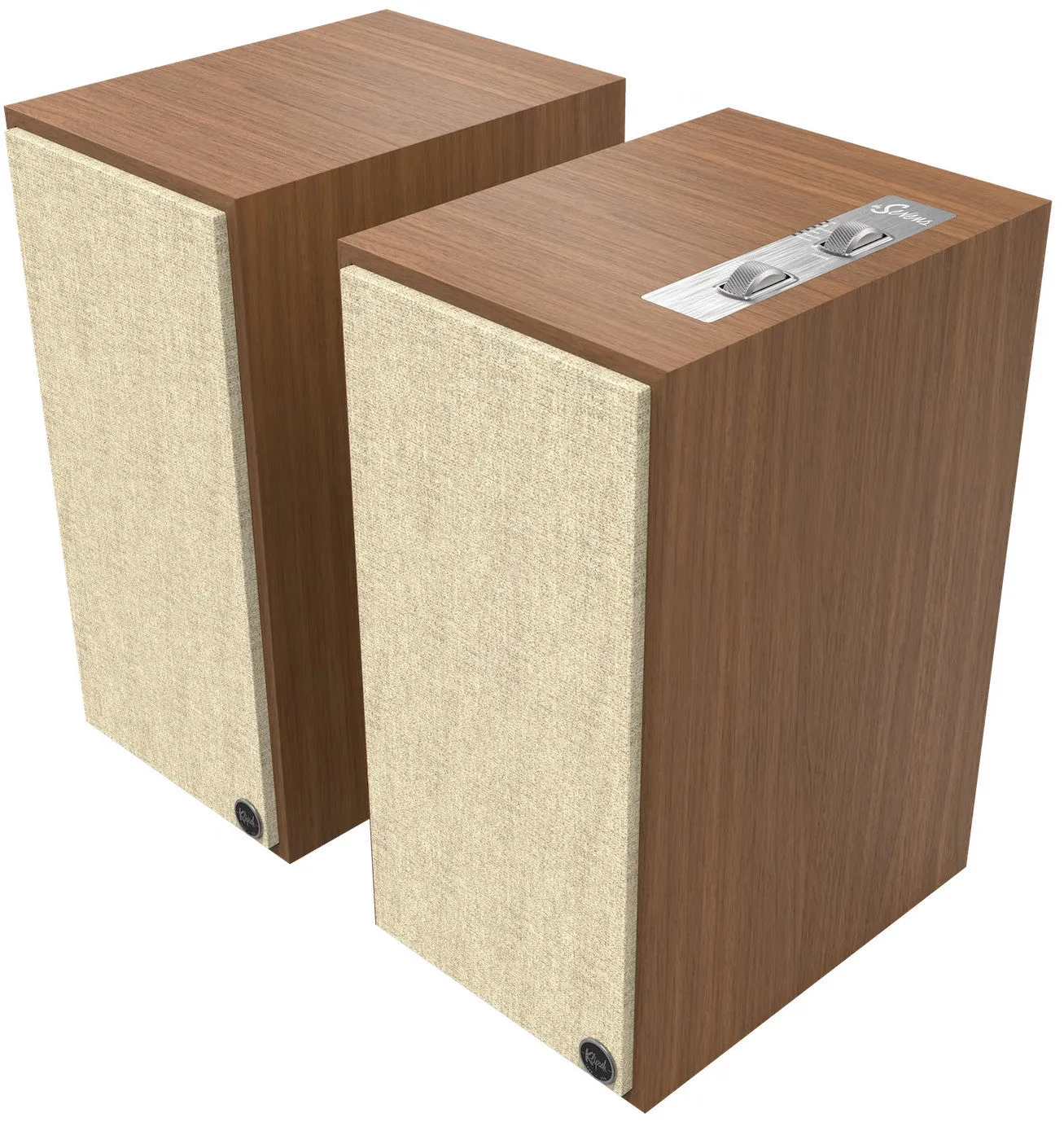 Klipsch The Sevens Active Speakers Walnut