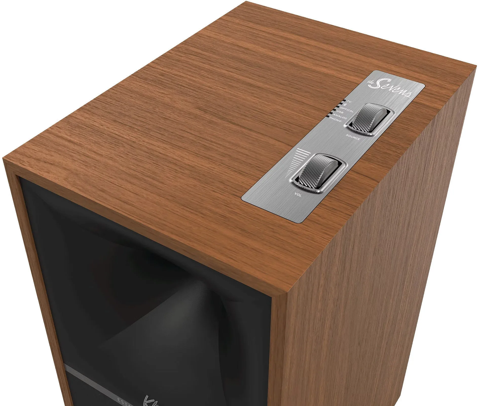 Klipsch The Sevens Active Speakers Walnut