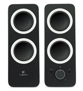 Logitech Speakers  Z200 (Midnight Black) Uk