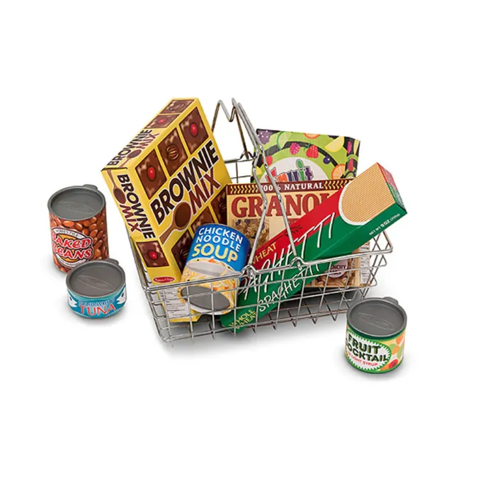 Melissa and Doug Let's Play House! Grocery Basket