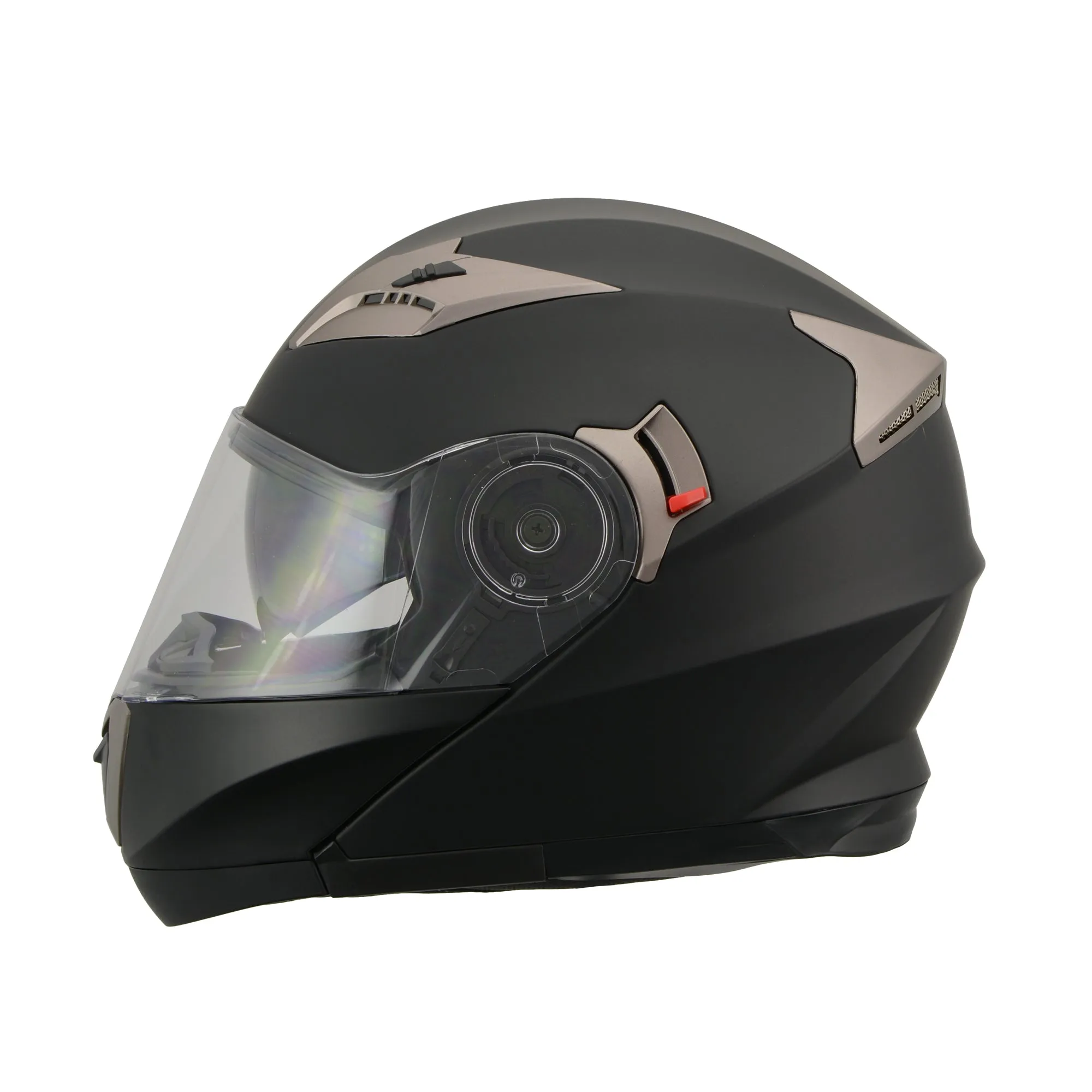 Milwaukee Performance Modular Full Face DOT Approved Racing Helmet w/ Sun Visor