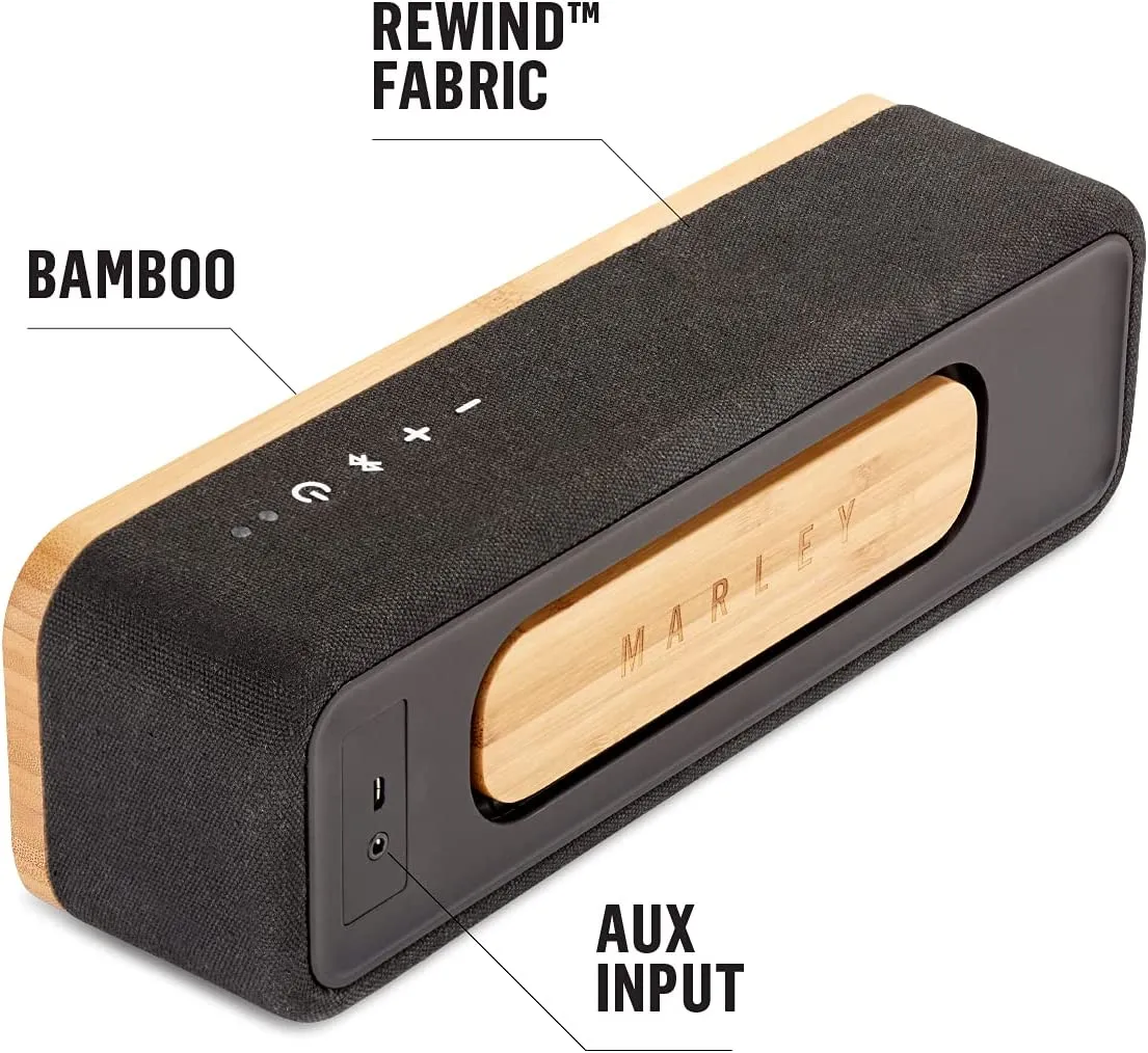 Mini Portable Speaker with Wireless Bluetooth Connectivity, Sustainable Materials