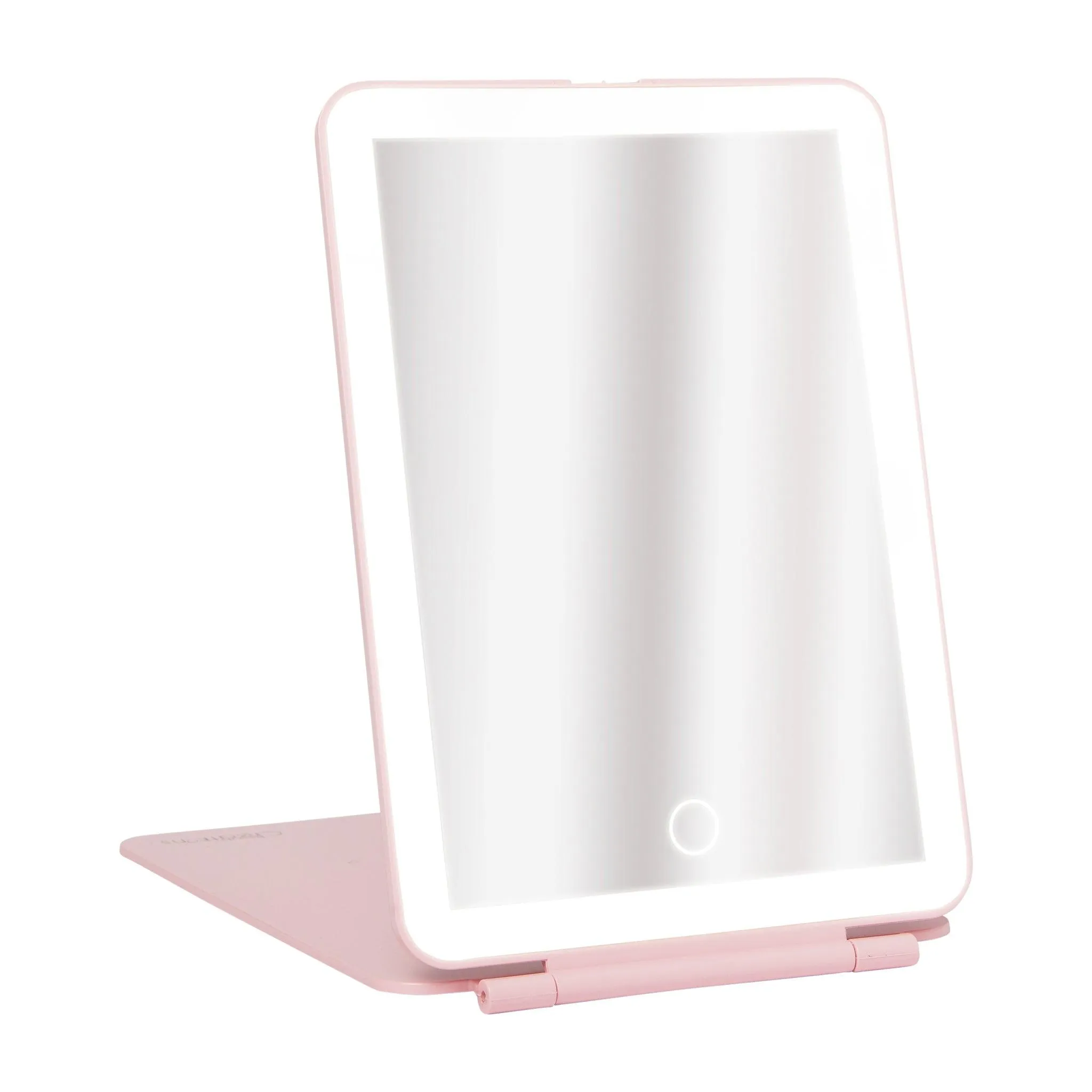 On the Go Mini LED Mirror (Pink)