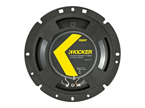 Open Box - Kicker 46CSC674 CS Series 6-3/4" 2-way Coaxials