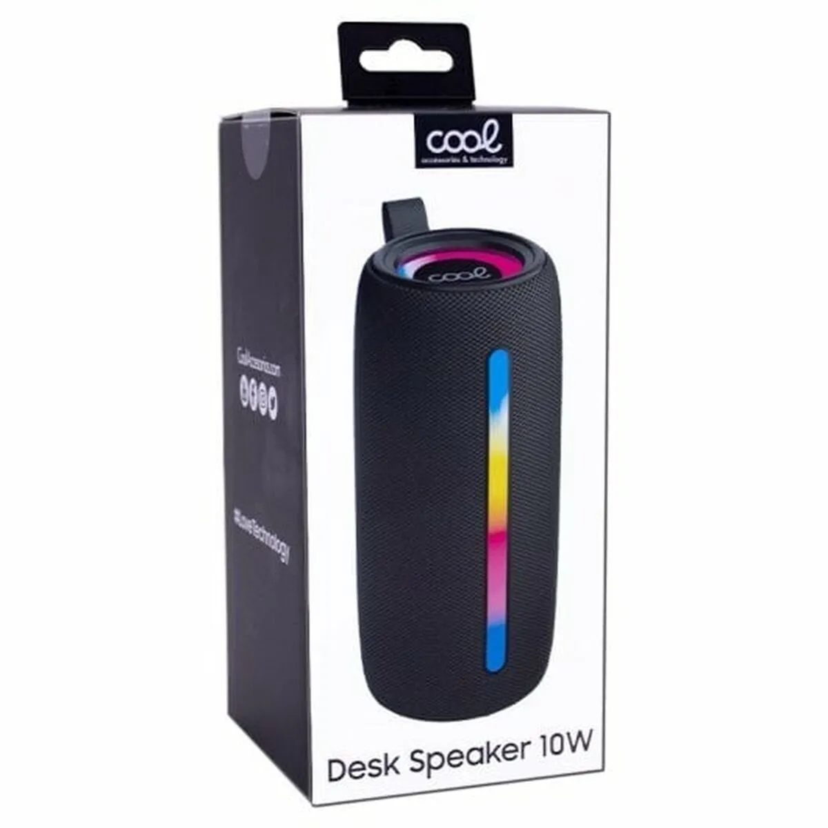 Portable Bluetooth Speakers Cool Black 10 W