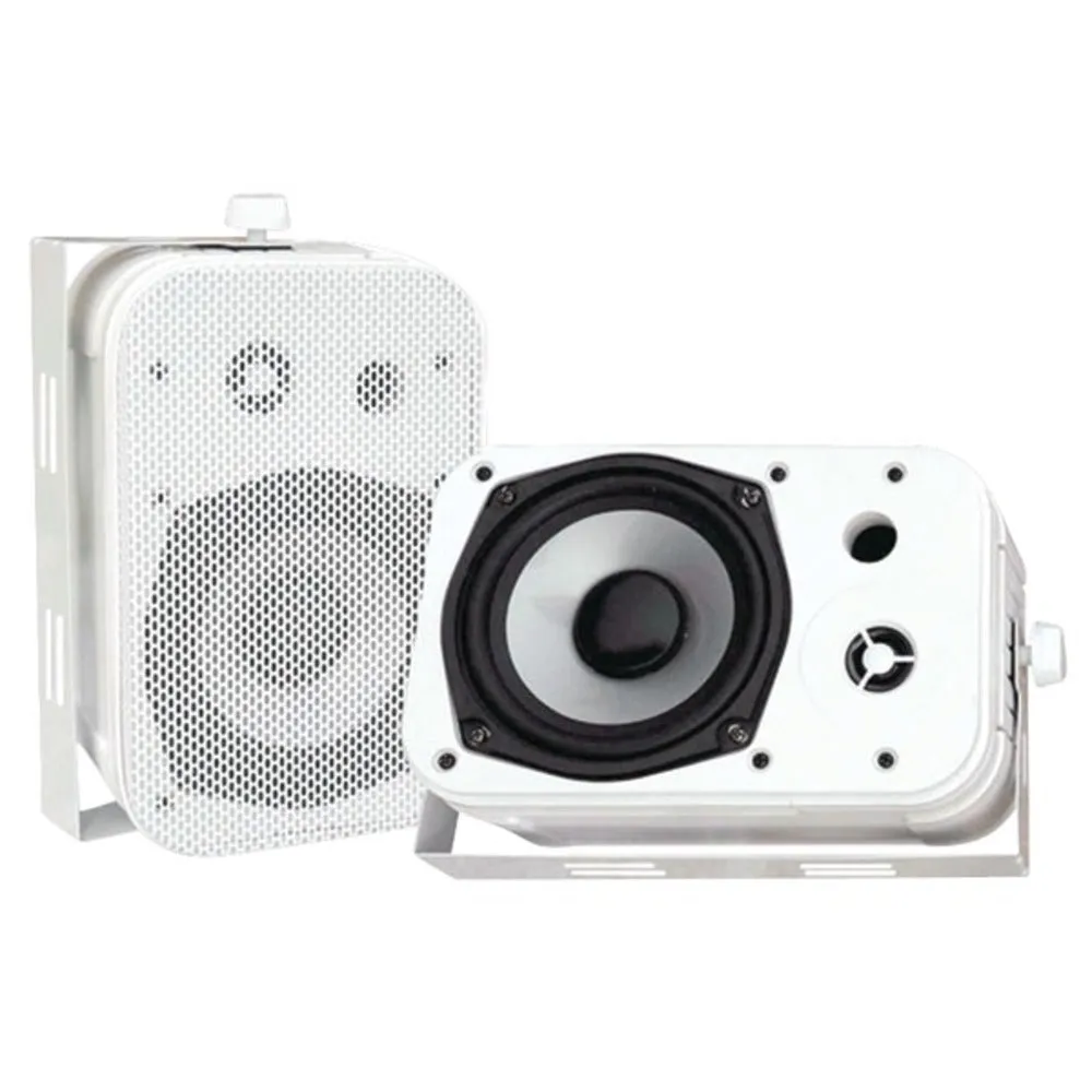 Pyle PDWR40W 5.25 Indoor/Outdoor Waterproof Speakers (White)