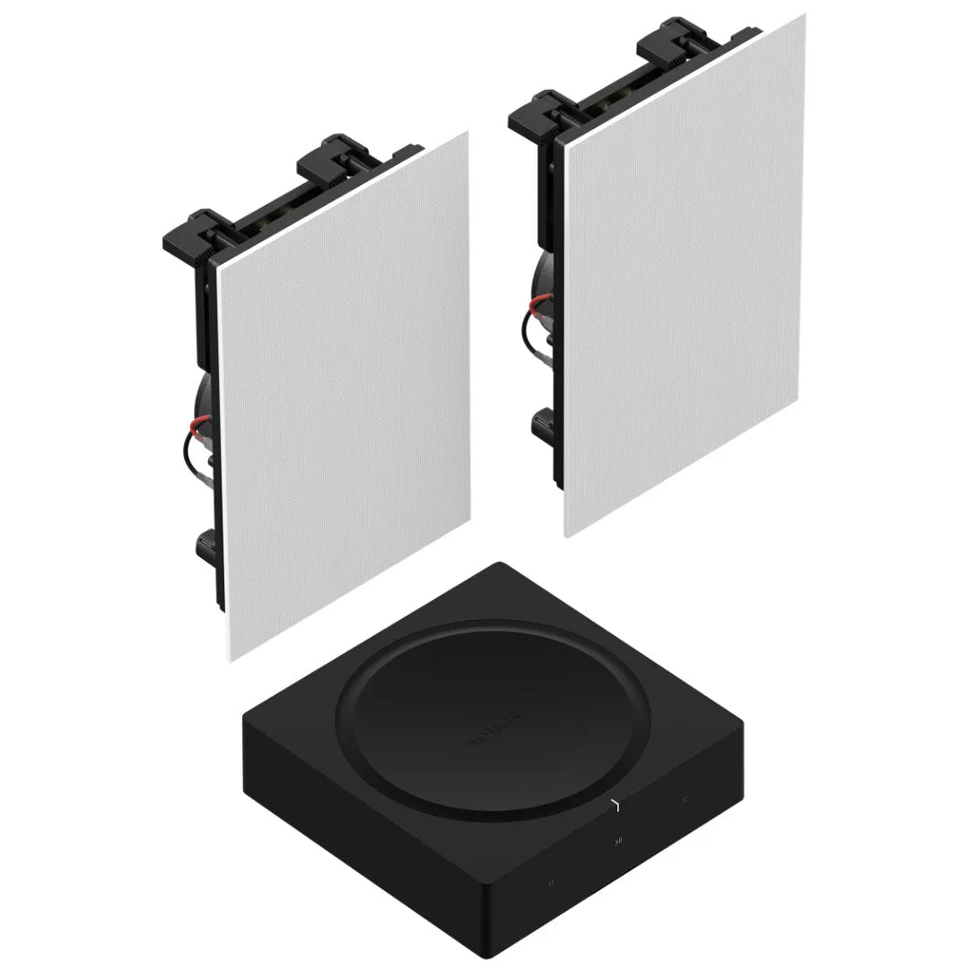 Sonos Amp   Sonos In-Wall Speaker Set (Pair)