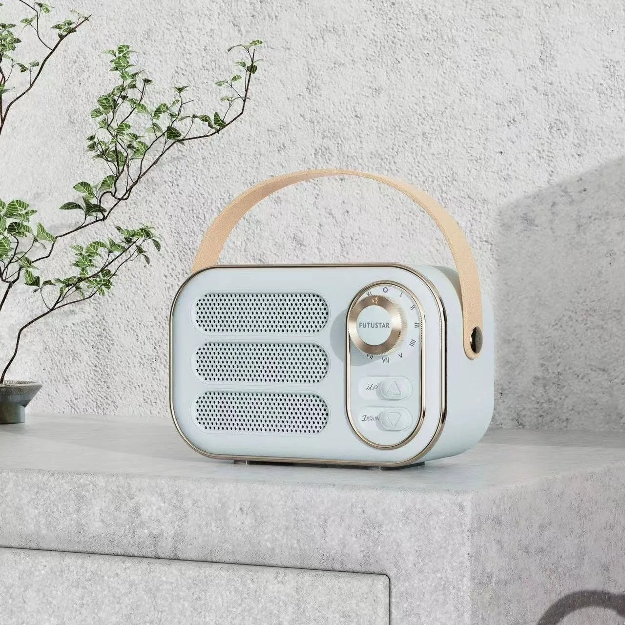 Vintage Bluetooth Speaker: Mint