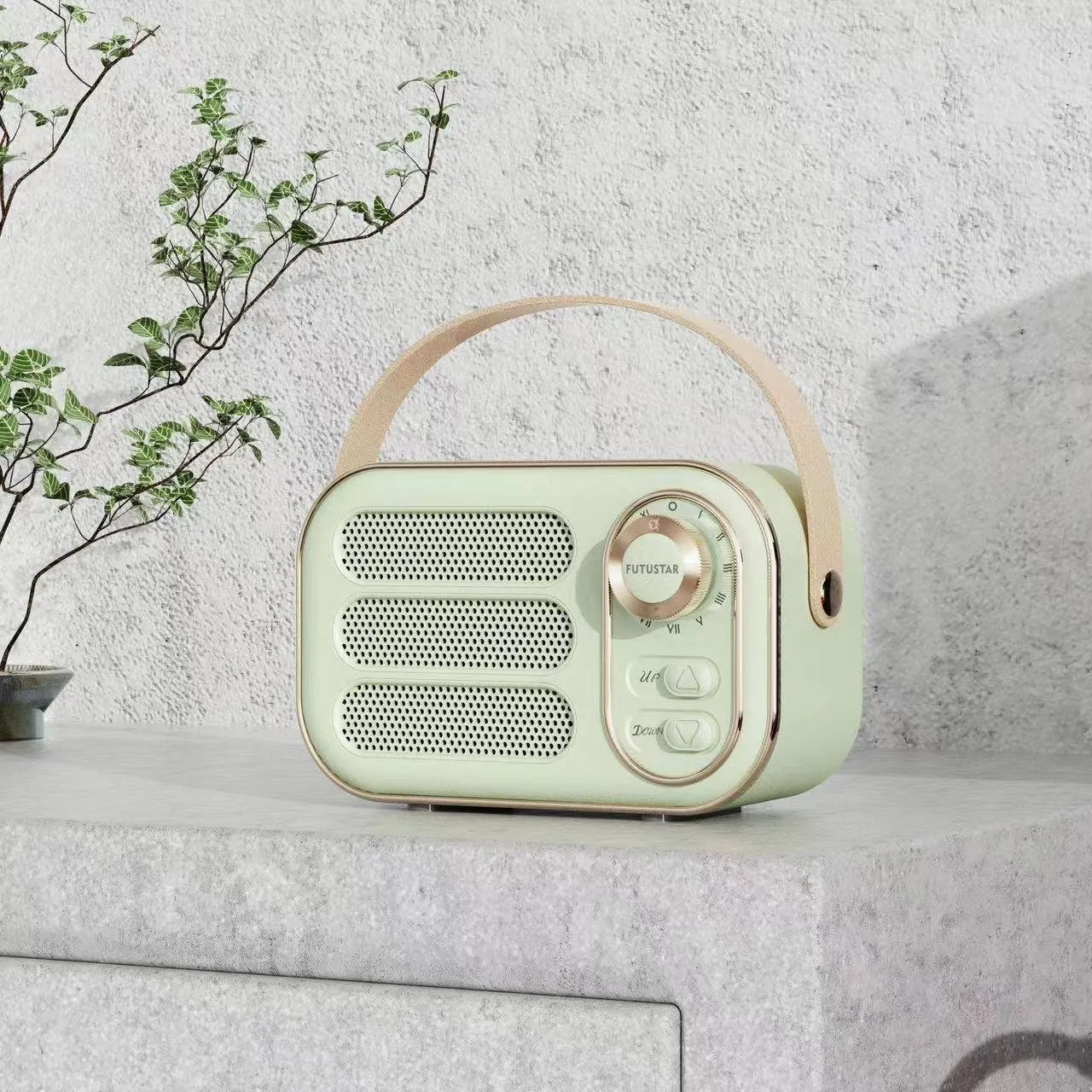 Vintage Bluetooth Speaker: Mint