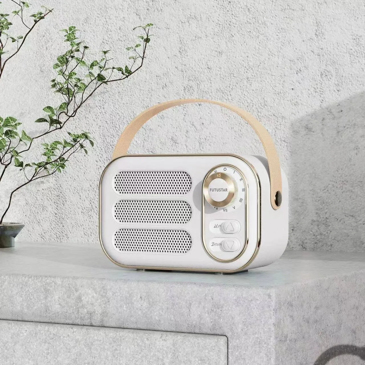 Vintage Bluetooth Speaker: Mint